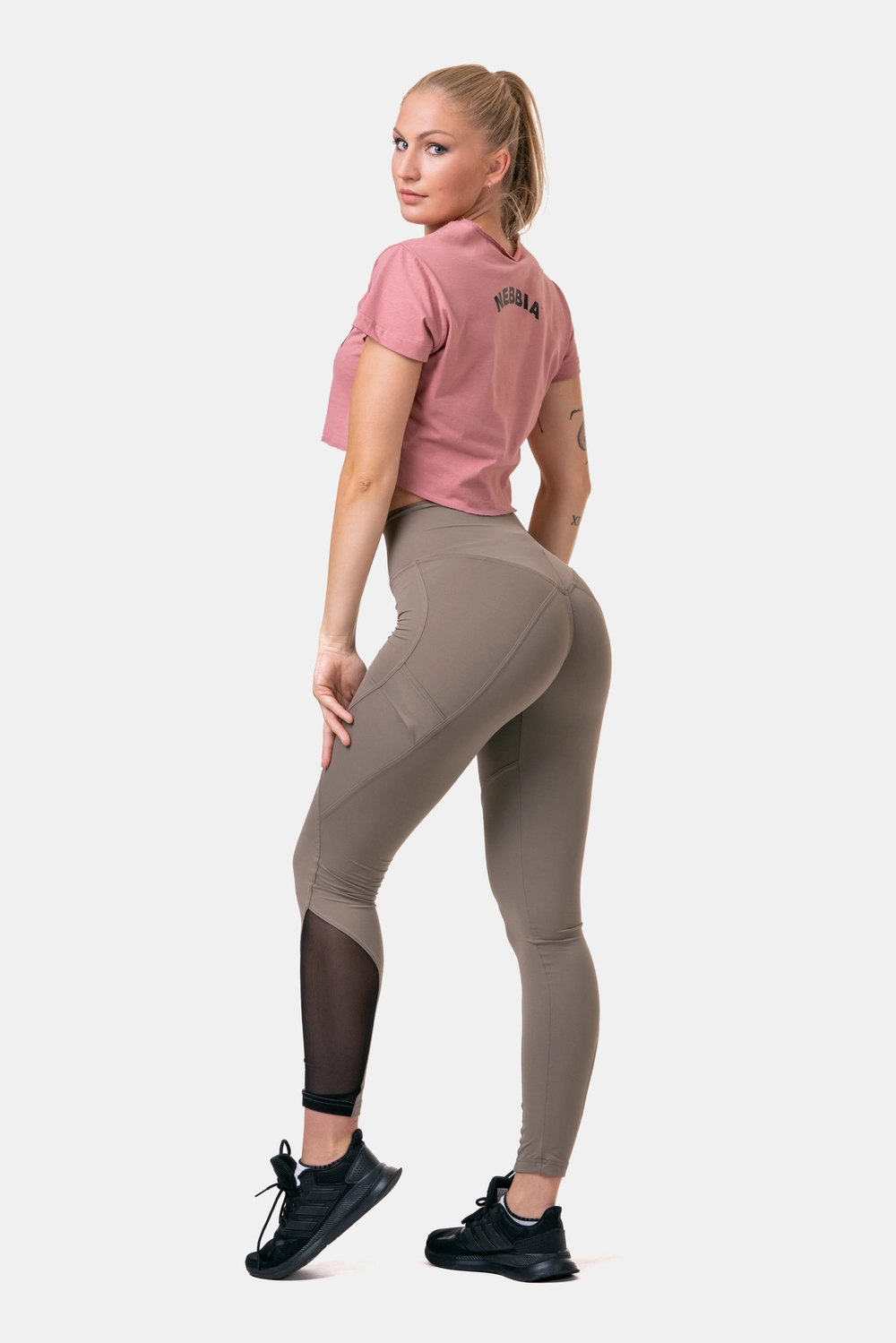 Nebbia Лосины 572 Fit & Smart High Waist, мокко