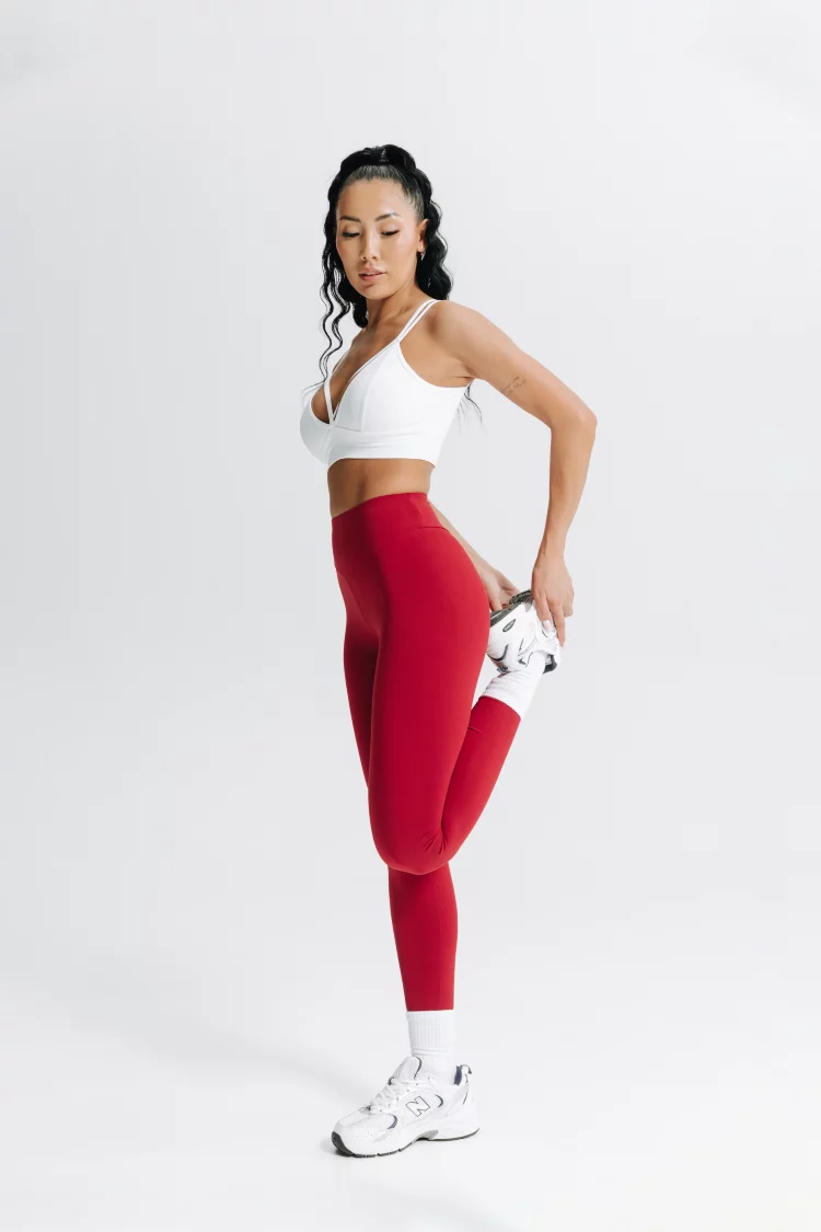 ForStrong Лосины Blaze Basic, рубиновый