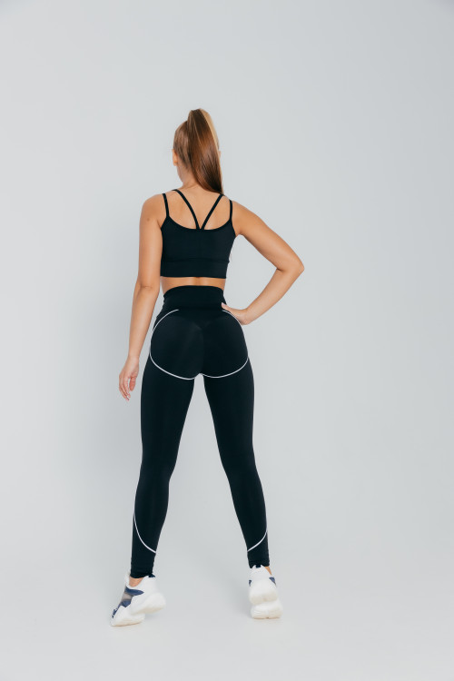 ForStrong Лосины Grace Reflective, черный