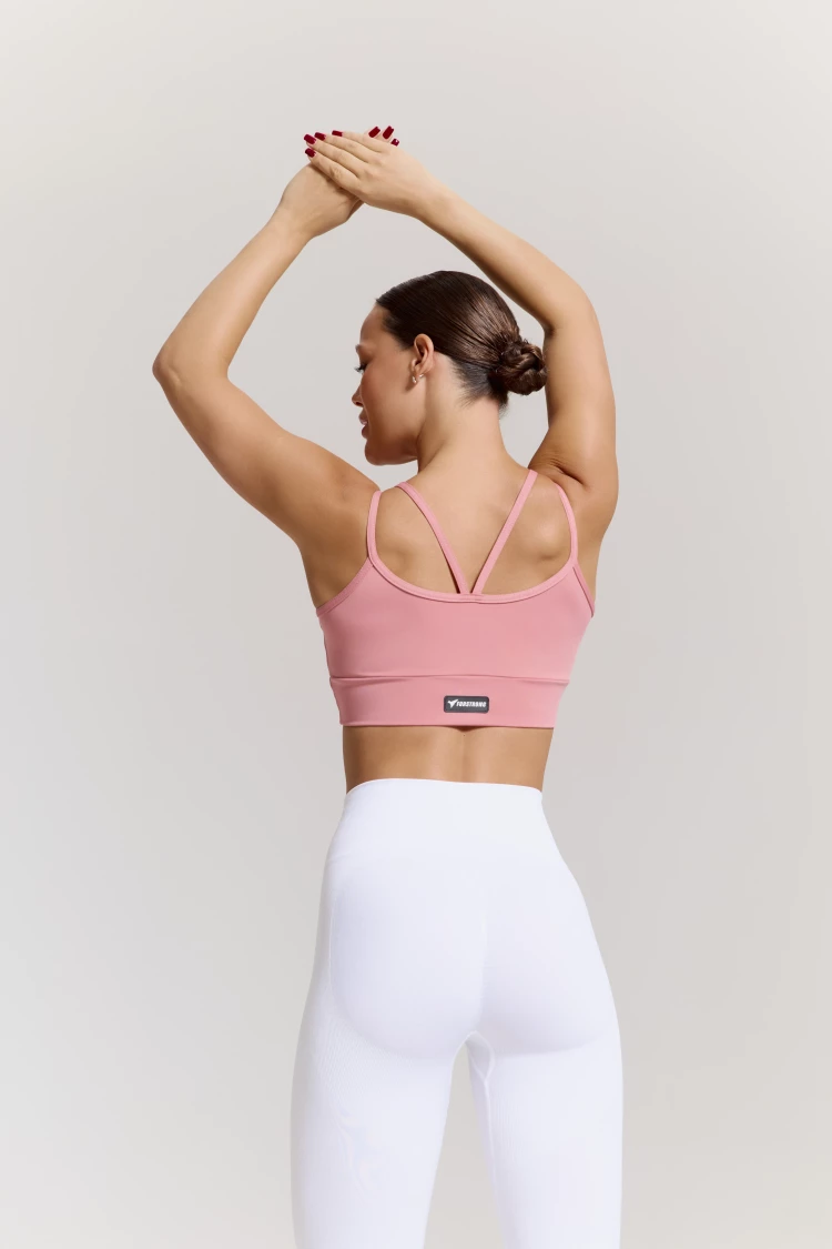 ForStrong Топ Box Mono, пыльно-розовый