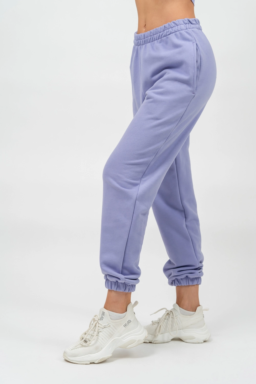 Nebbia Штаны 281 Oversized Joggers With Pockets Gym Time, светло-фиолетовый