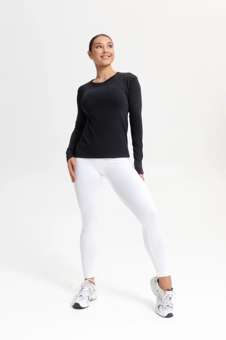 ForStrong Лонгслив Core, черный