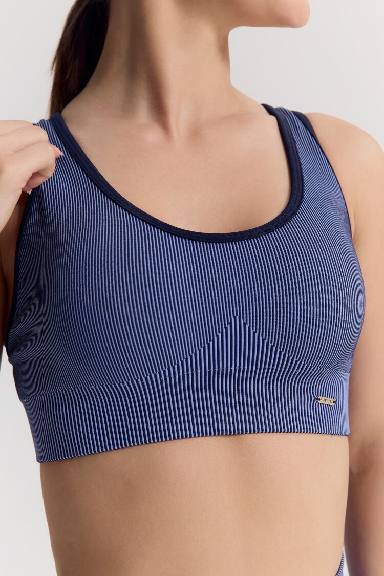 ForStrong Топ Ripple, темно-синий