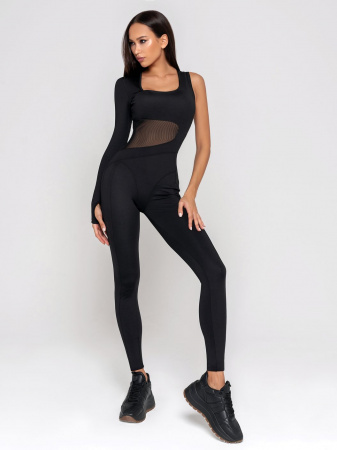 Euphoria Комбинезон с асимметричными деталями K1, черный