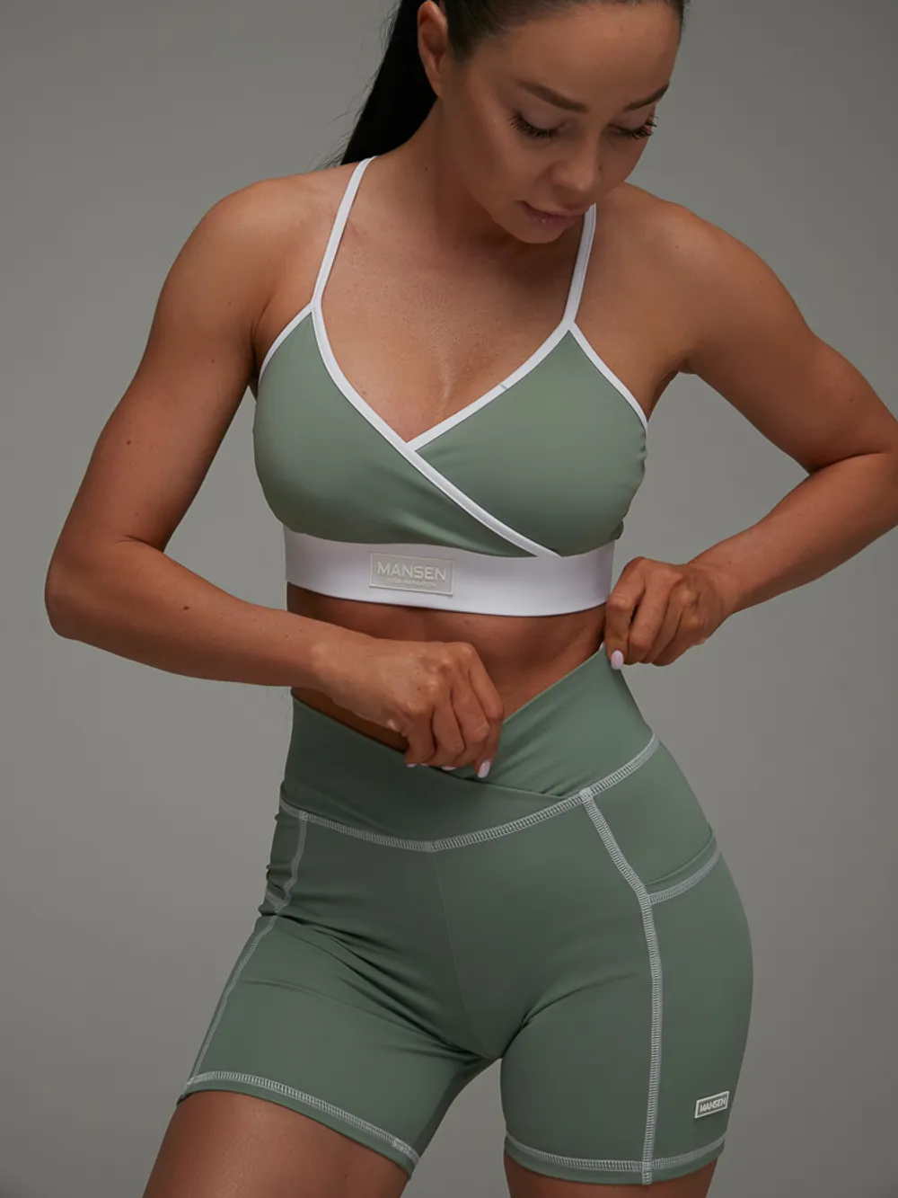 Mansen Велосипедки Ease, оливковый