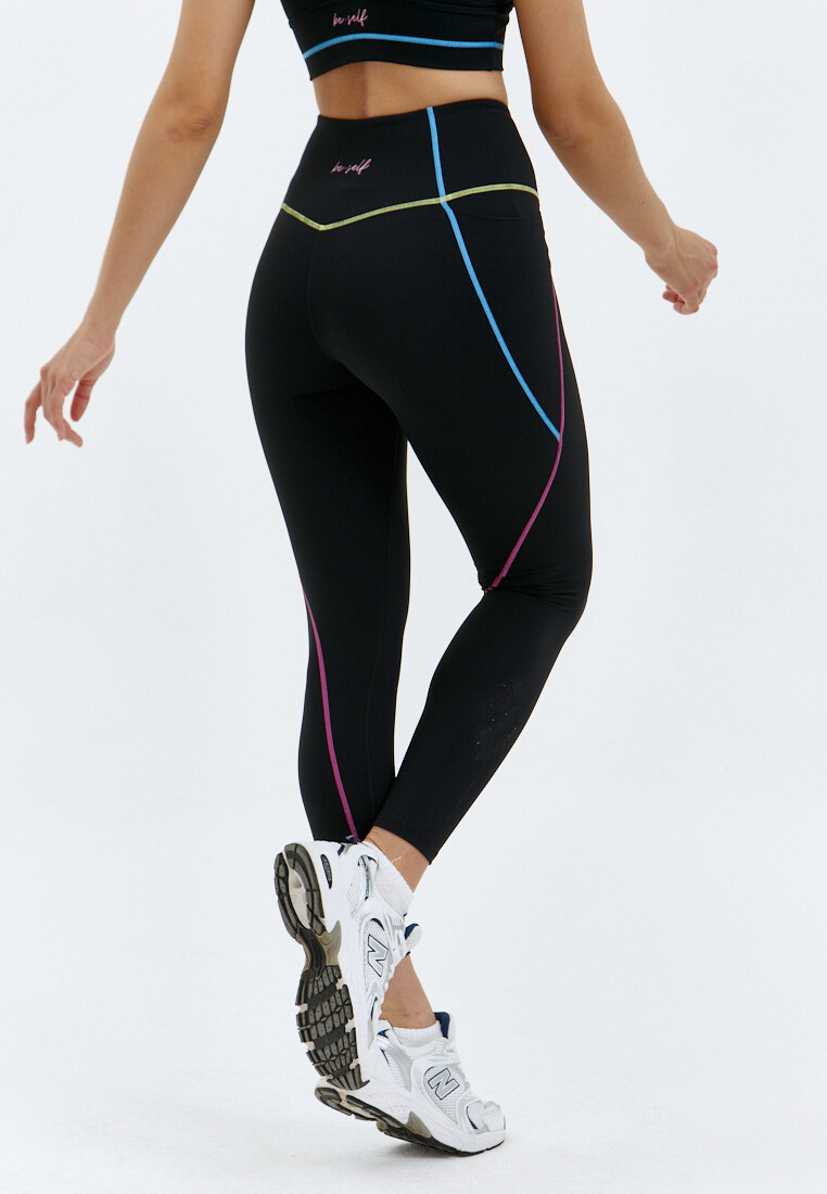 BeSelf Лосины COLORES, чёрный