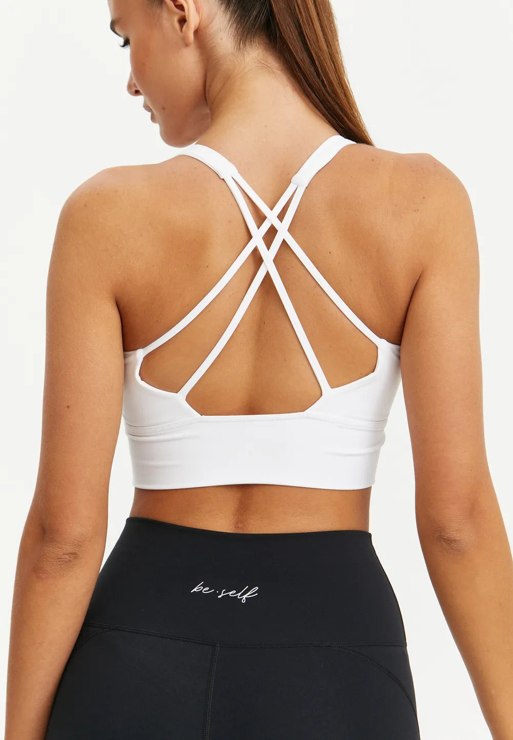 BeSelf Топ MOTION, белый