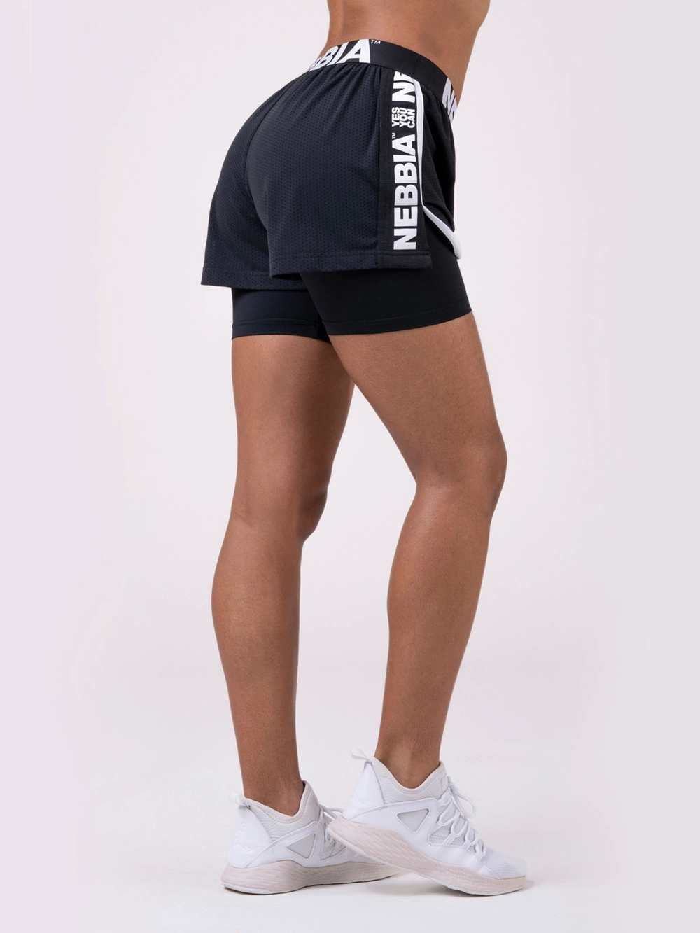 Nebbia Шорты 527 Fast & Furious Double Layer, черный