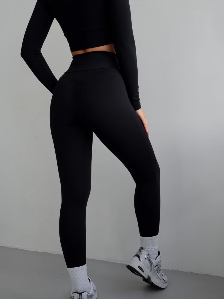 ForStrong Лосины Balance Soft, черный