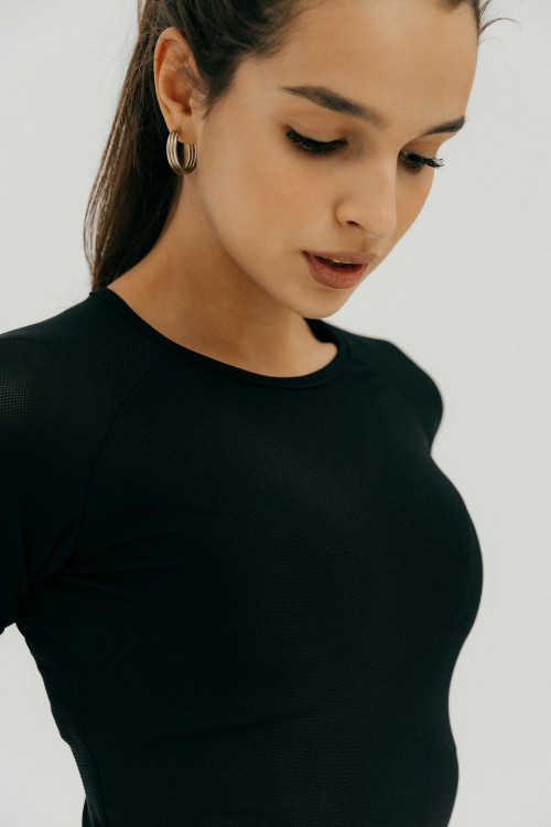 ForStrong Рашгард Crystal, черный