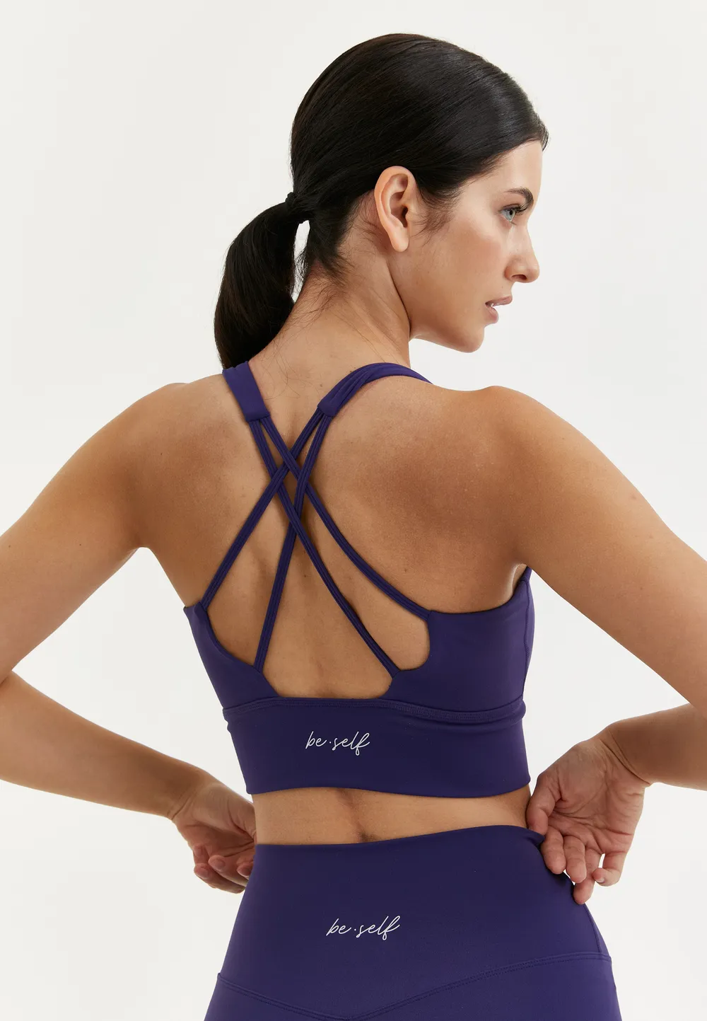 BeSelf Топ MOTION, тёмно-синий