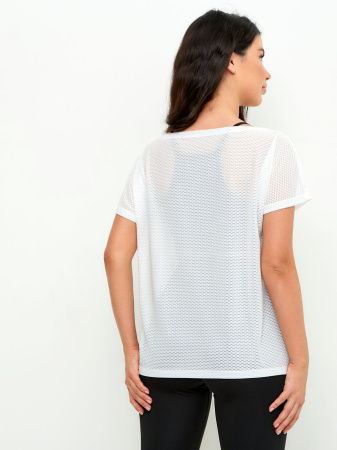 Euphoria Футболка Mesh All Over, белый