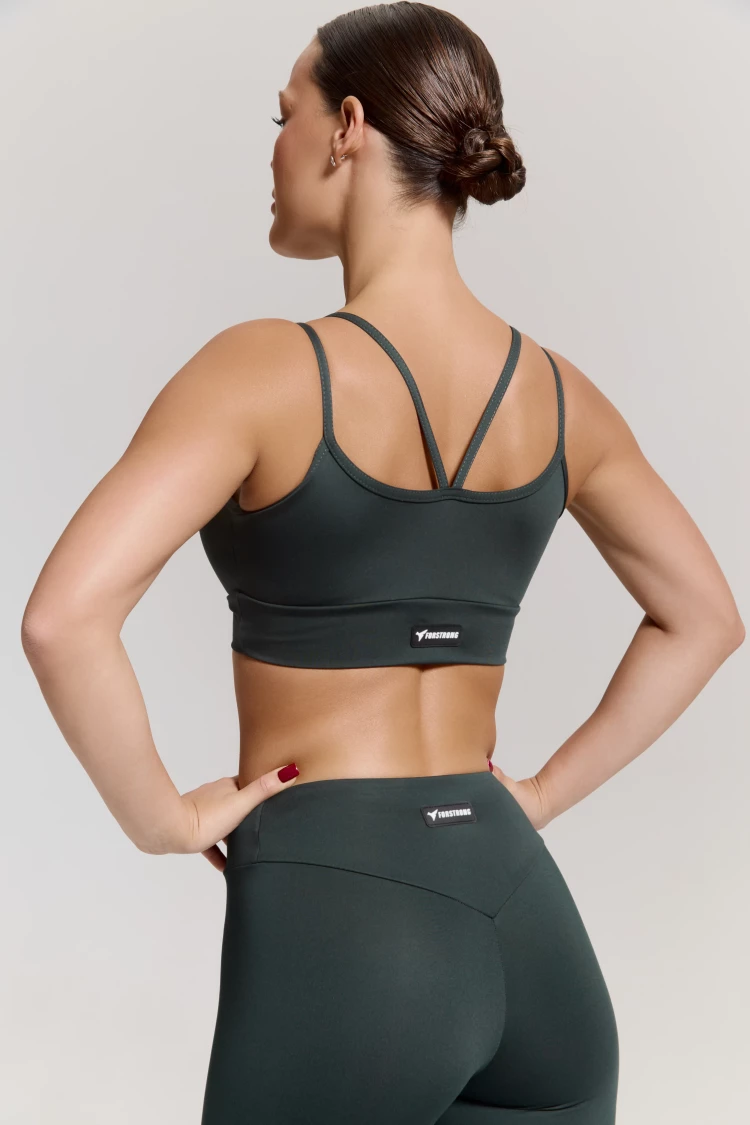 ForStrong Топ Box Mono, темно-зеленый