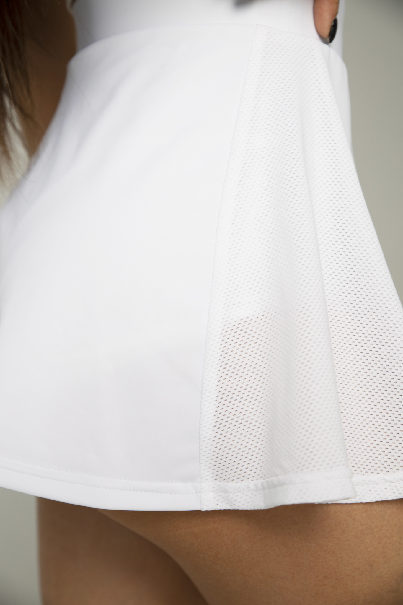 Mansen Юбка-шорты Tennis, белый