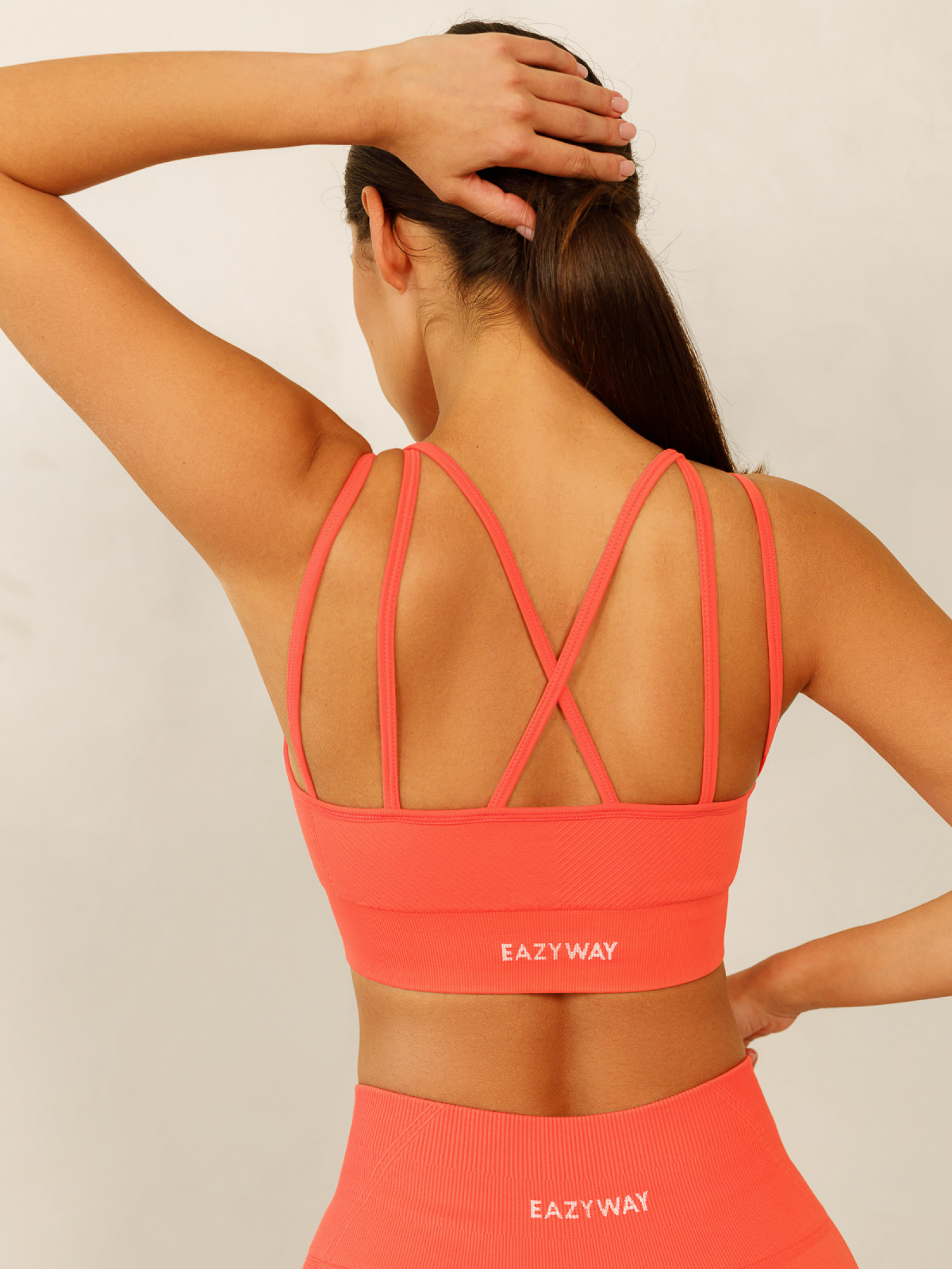 Eazyway Спортивное бра 08.579, оранжевый