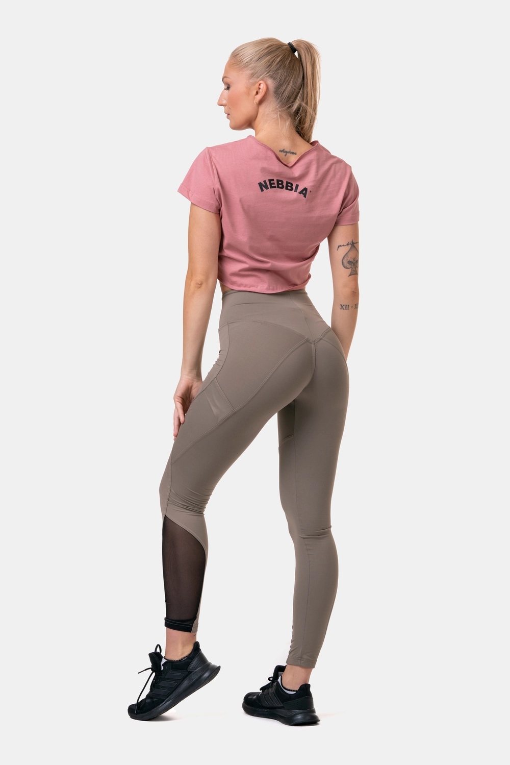 Nebbia Лосины 572 Fit & Smart High Waist, мокко