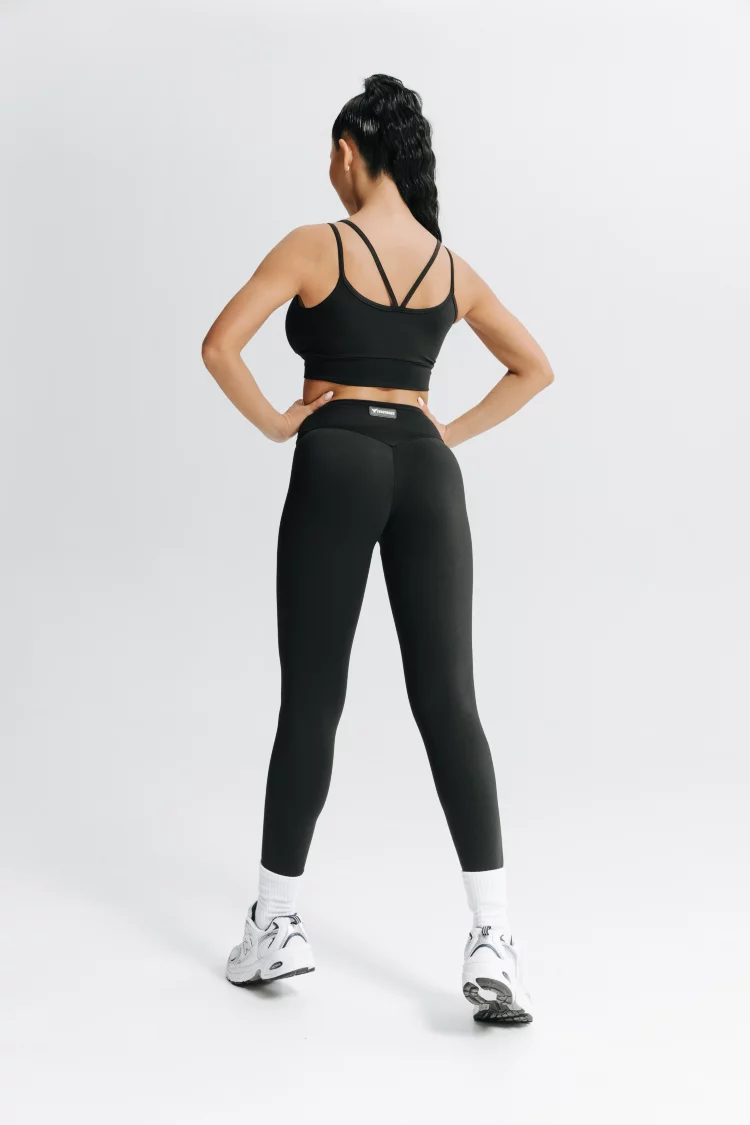 ForStrong Лосины Blaze Basic, черный