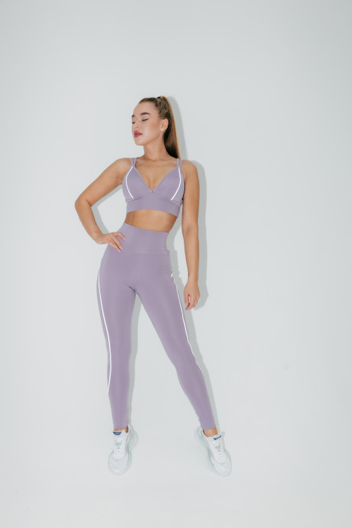 ForStrong Лосины Grace Reflective, лавандовый