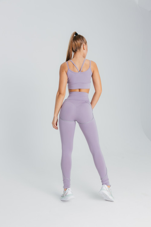 ForStrong Лосины Grace Reflective, лавандовый