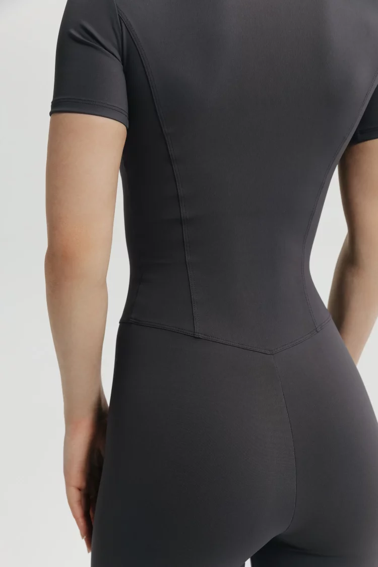 ForStrong Комбинезон Catsuit, тёмно-серый