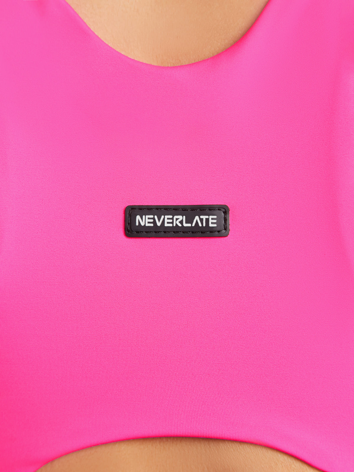 Neverlate Спортивное бра 08.548, розовый неон