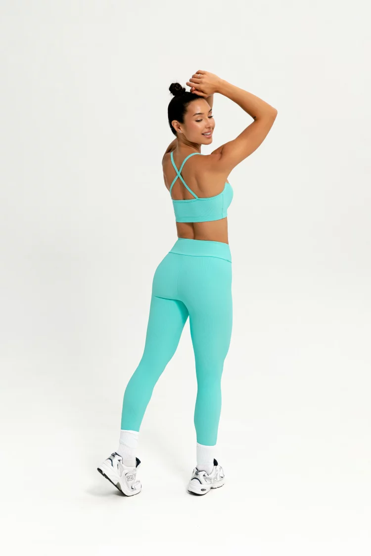 ForStrong Лосины Cane, бирюзовый