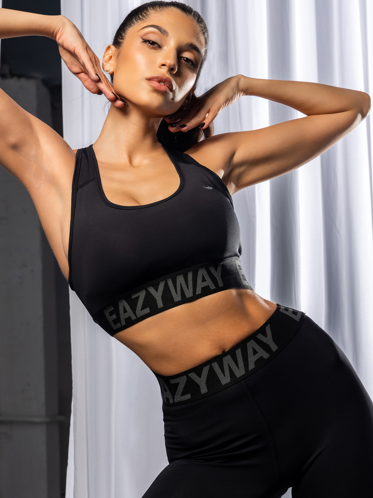 Eazyway Спортивное бра 08.292, черный