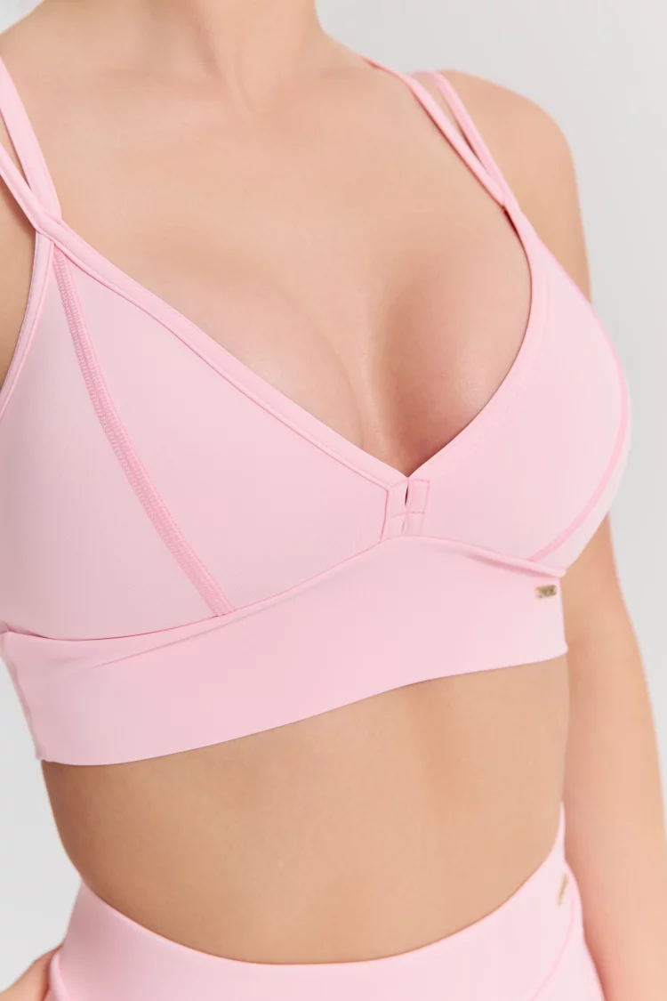 ForStrong Топ Box Bra Poly Gold, светло-розовый