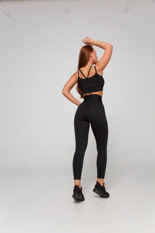 ForStrong Лосины Base V 7/8, черный