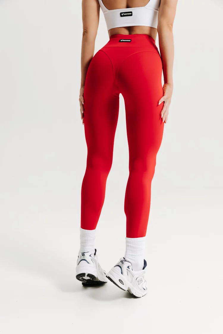 ForStrong Лосины Fit, красный