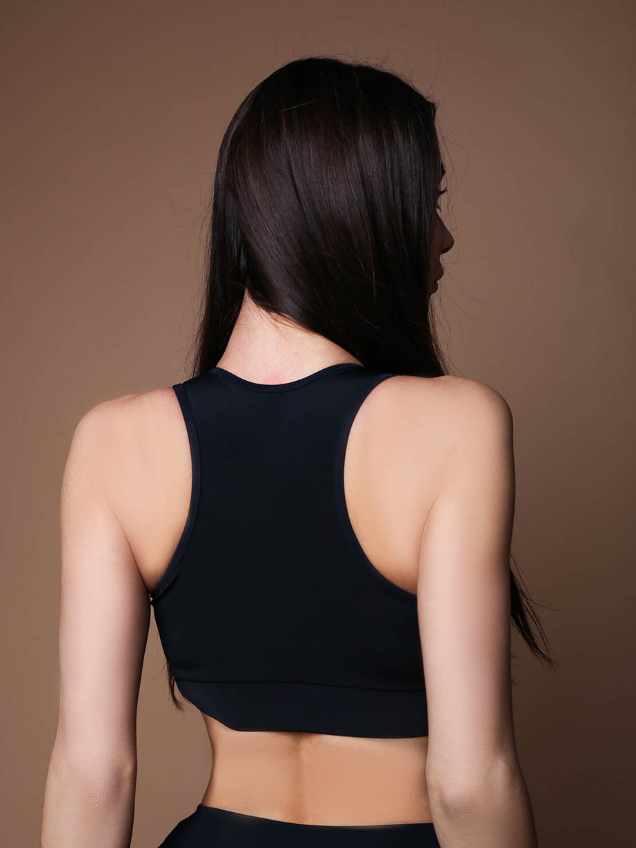 Mansen Топ Simple, черный