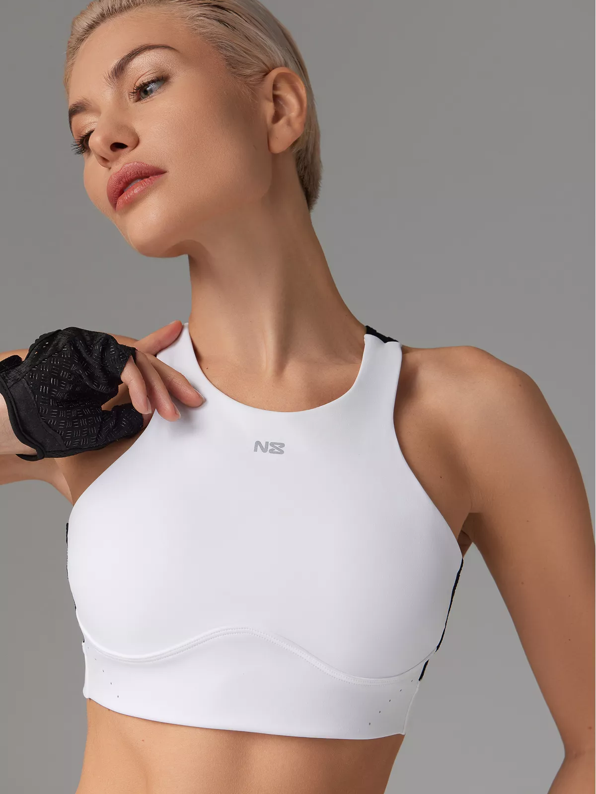 Neverlate Спортивное бра 08.1117, белый