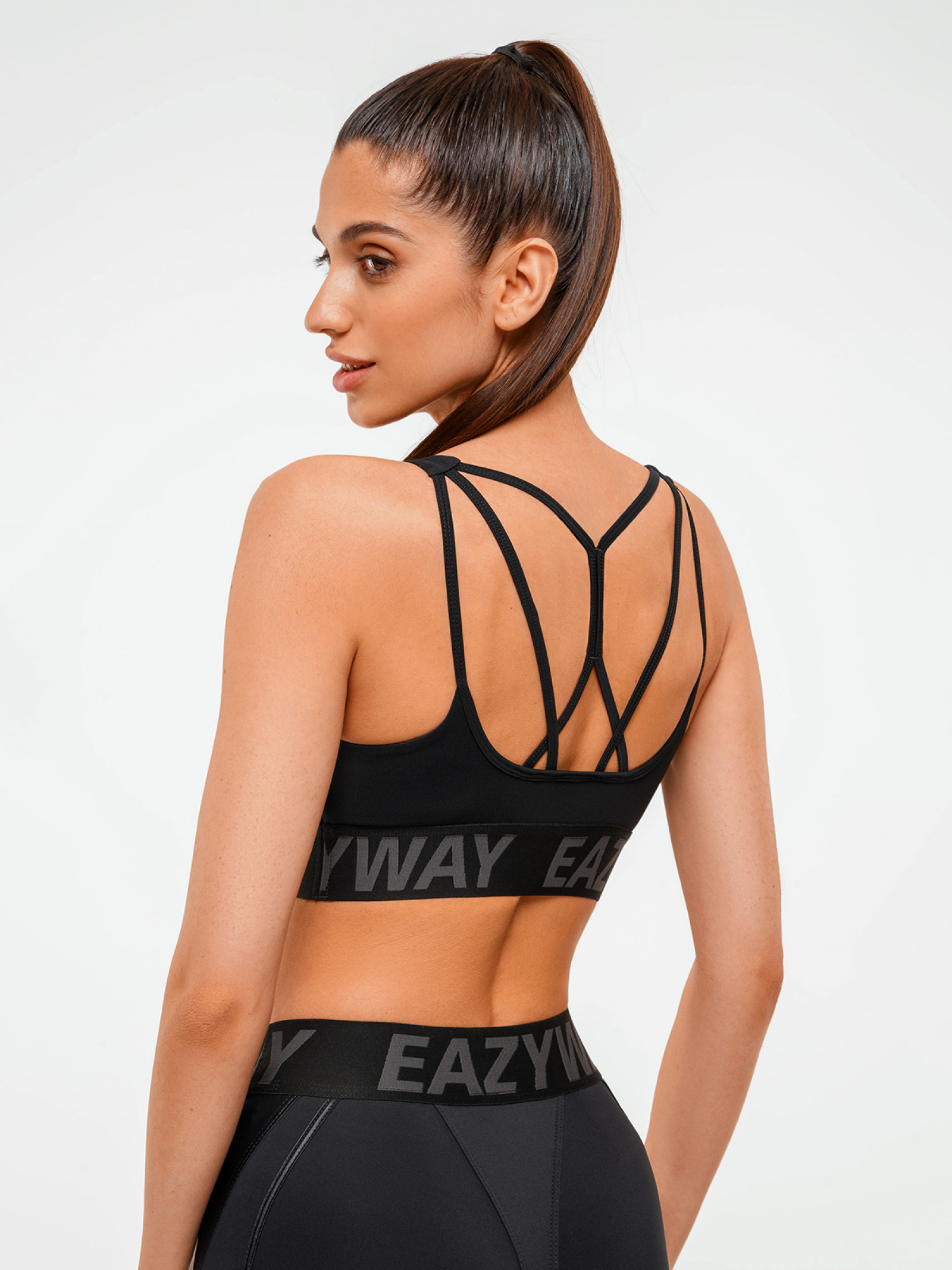 Eazyway Спортивное бра 08.661, черный