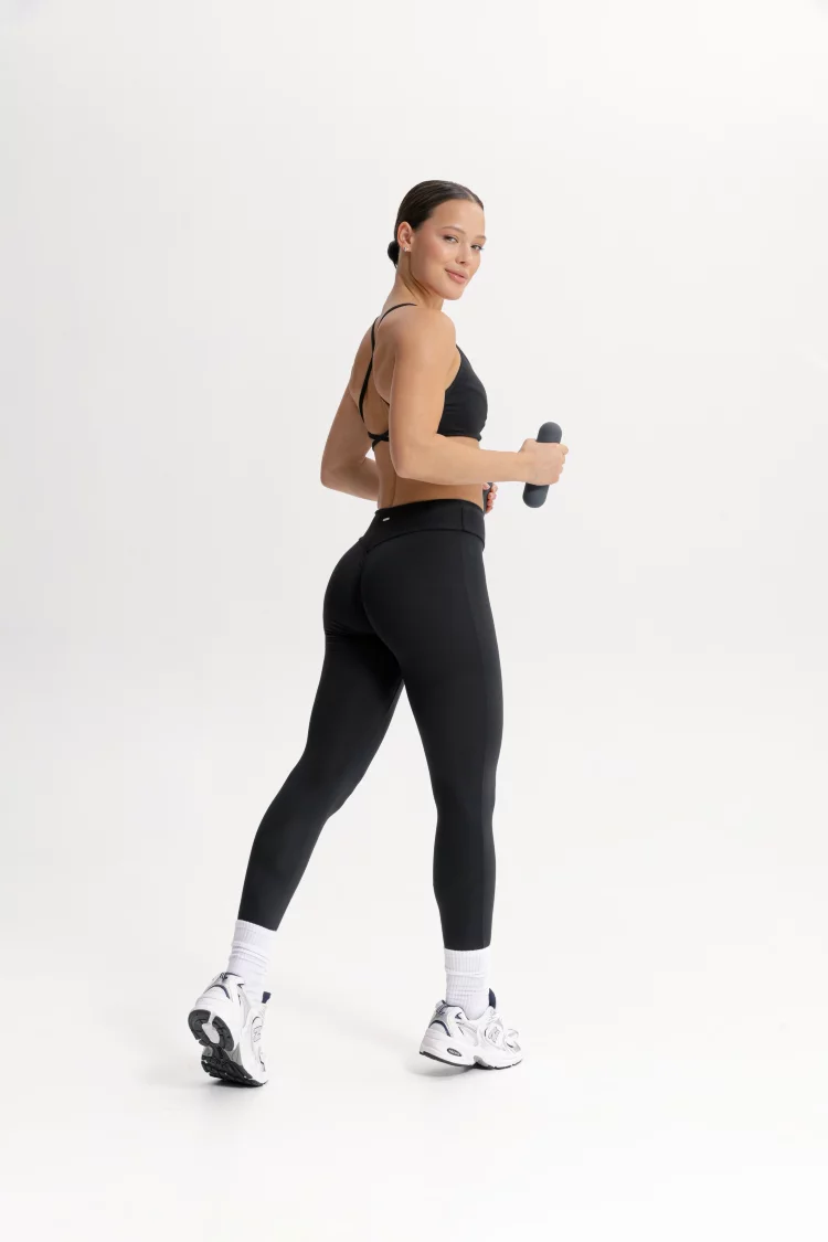 ForStrong Лосины Push, черный