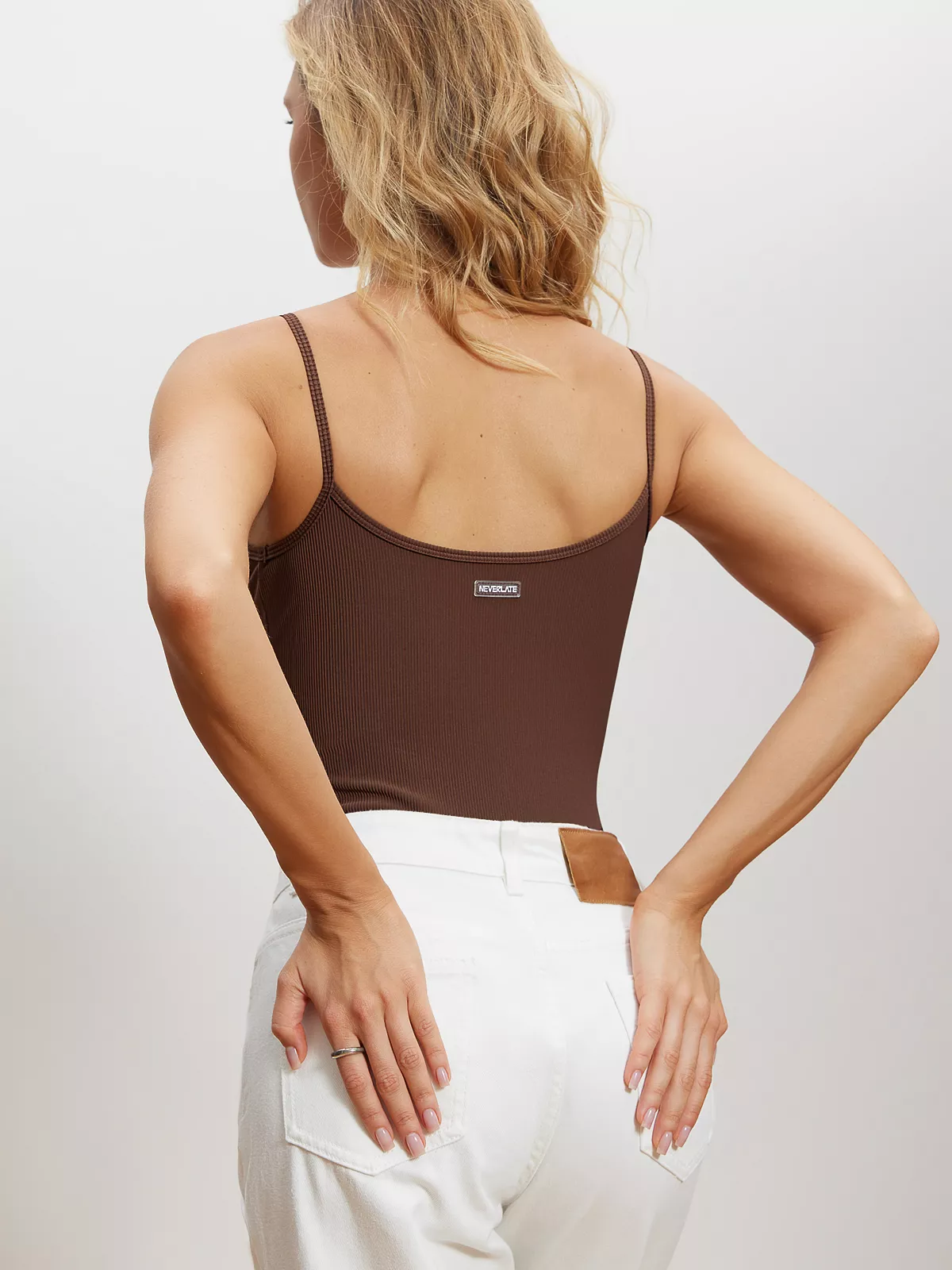 Neverlate Боди 17.785, коричневый