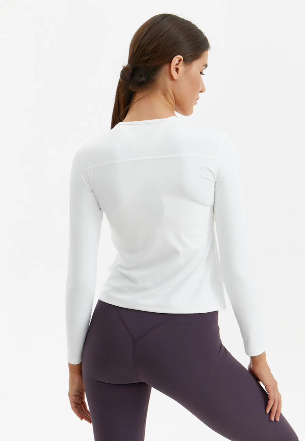 BeSelf Лонгслив SOFT COVER, белый