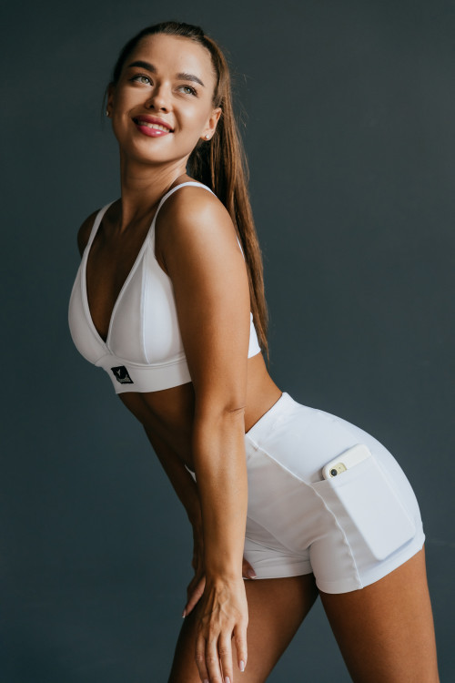 ForStrong Топ Box Bra, белый