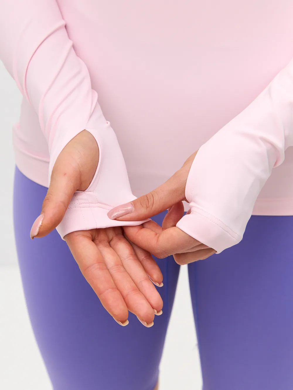 BeSelf Лонгслив Active, нежно-розовый