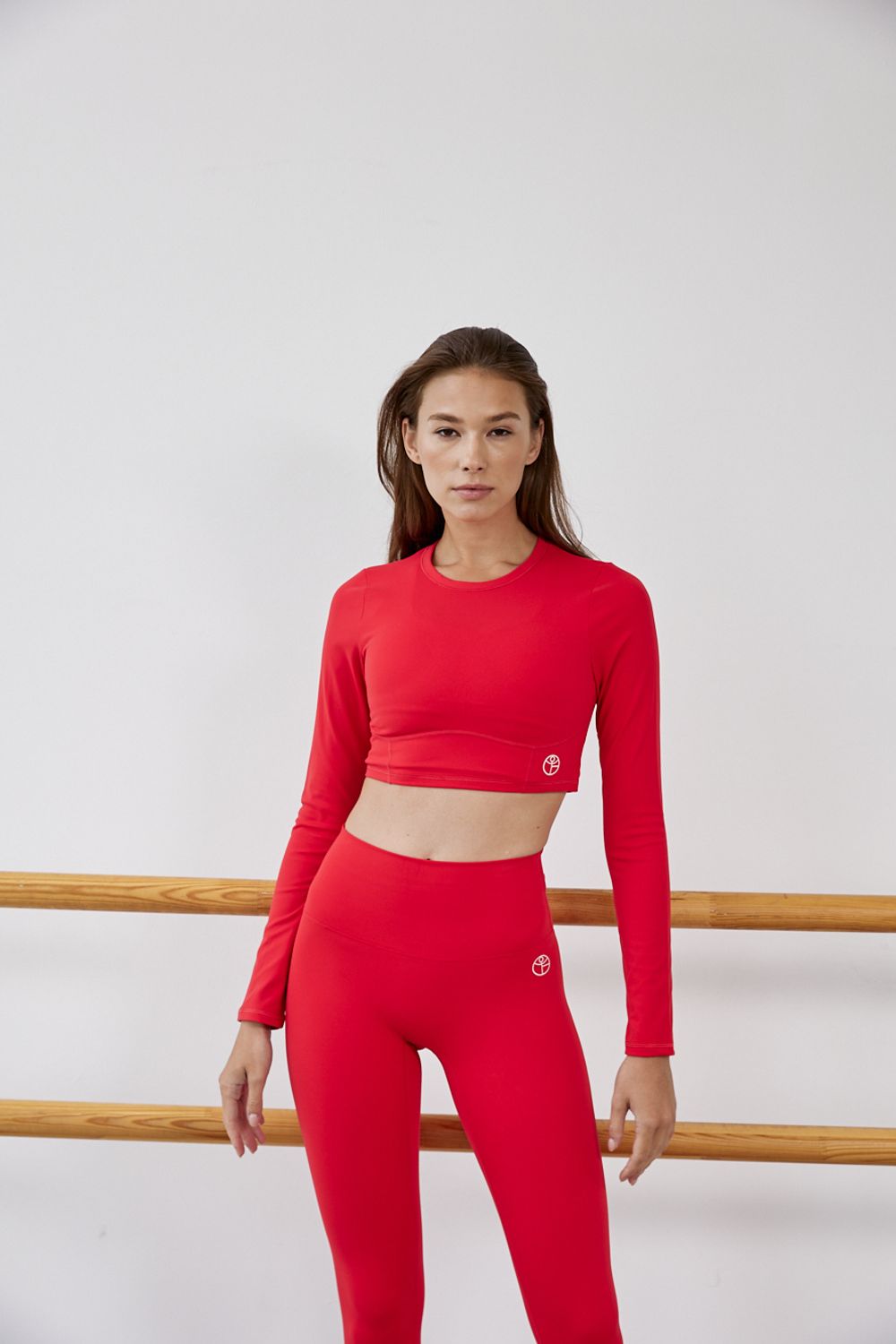 BeSelf Кроп-топ MOTION, красный