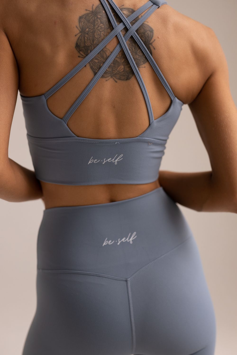 BeSelf Топ MOTION, голубой