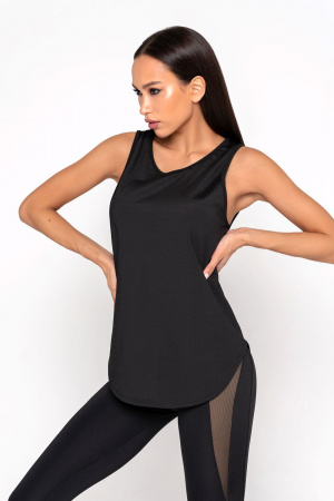 Euphoria Майка свободная Т2, черный 