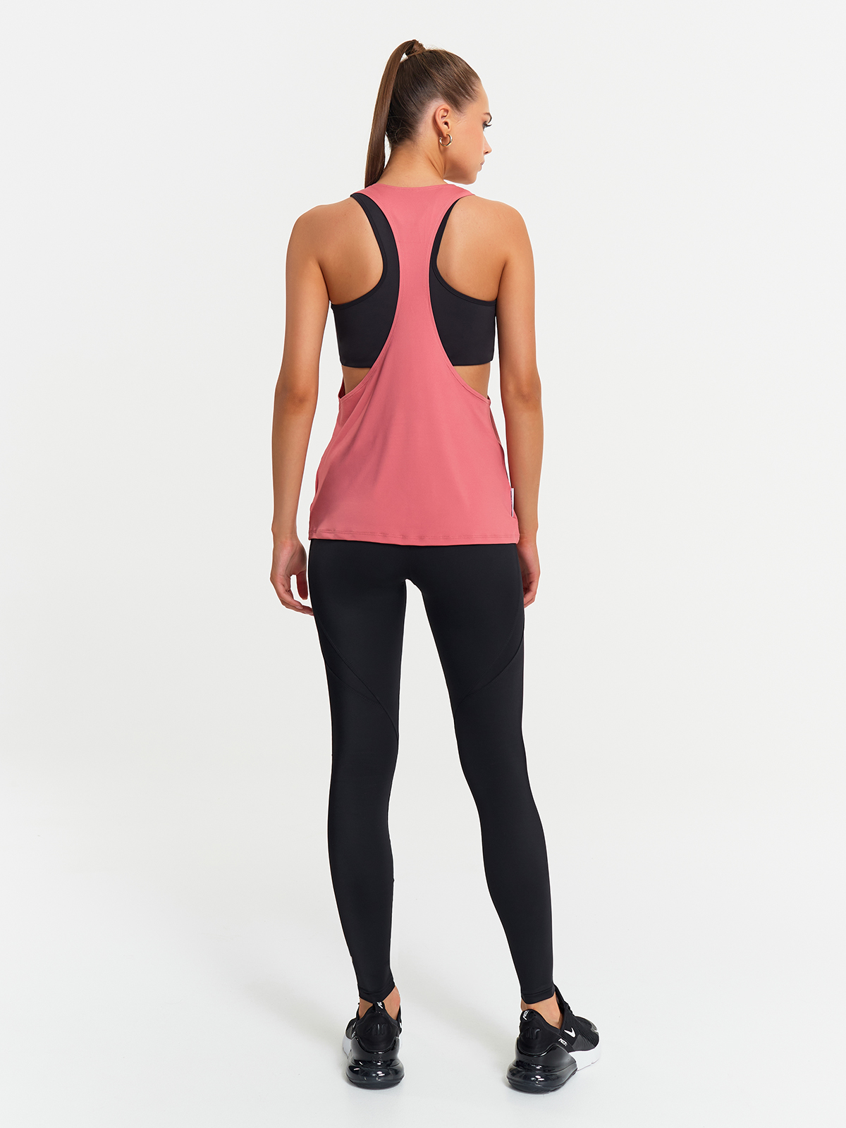 Eazyway Майка для фитнеса удлиненная Performance 05.041, темно-розовый