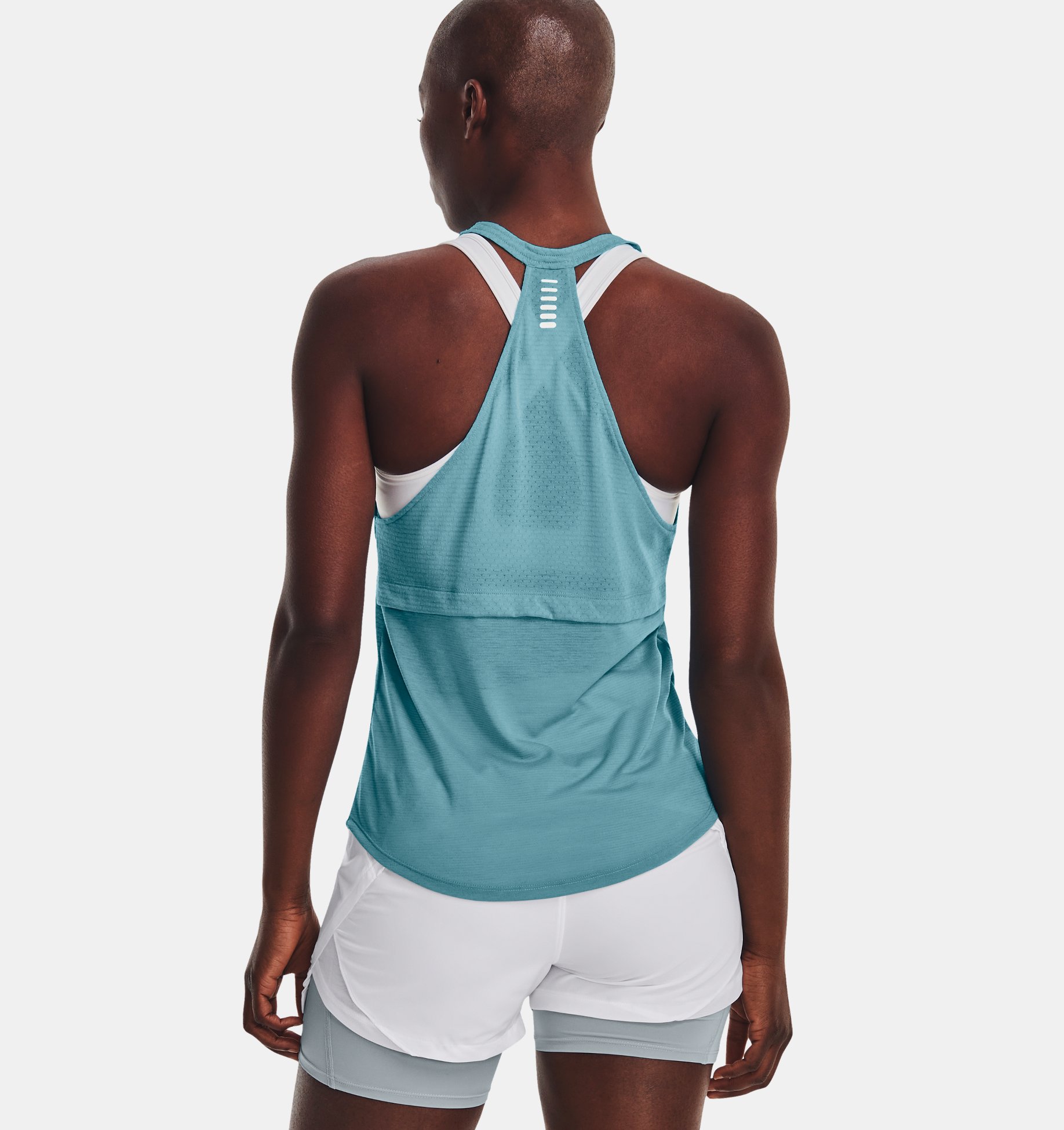 Under Armour Майка Streaker Run Tank, голубой