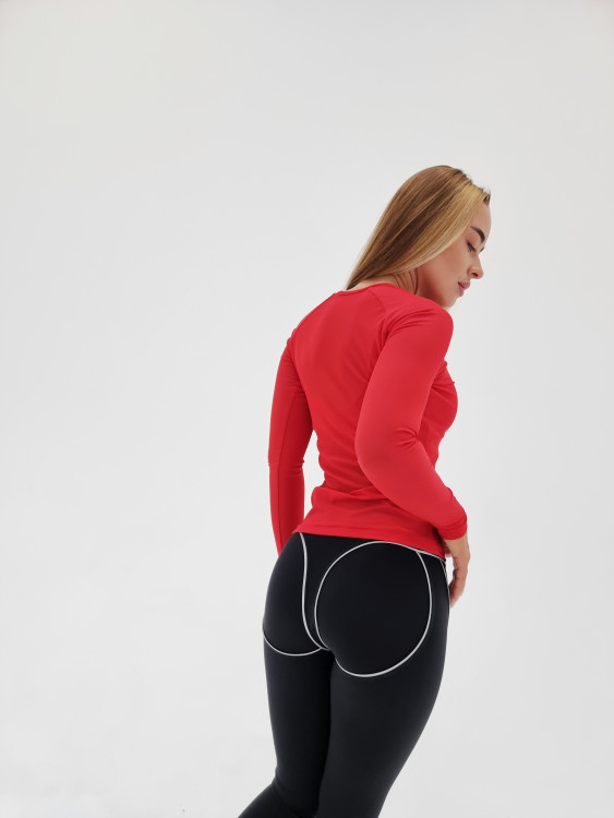 ForStrong Рашгард Crystal, красный