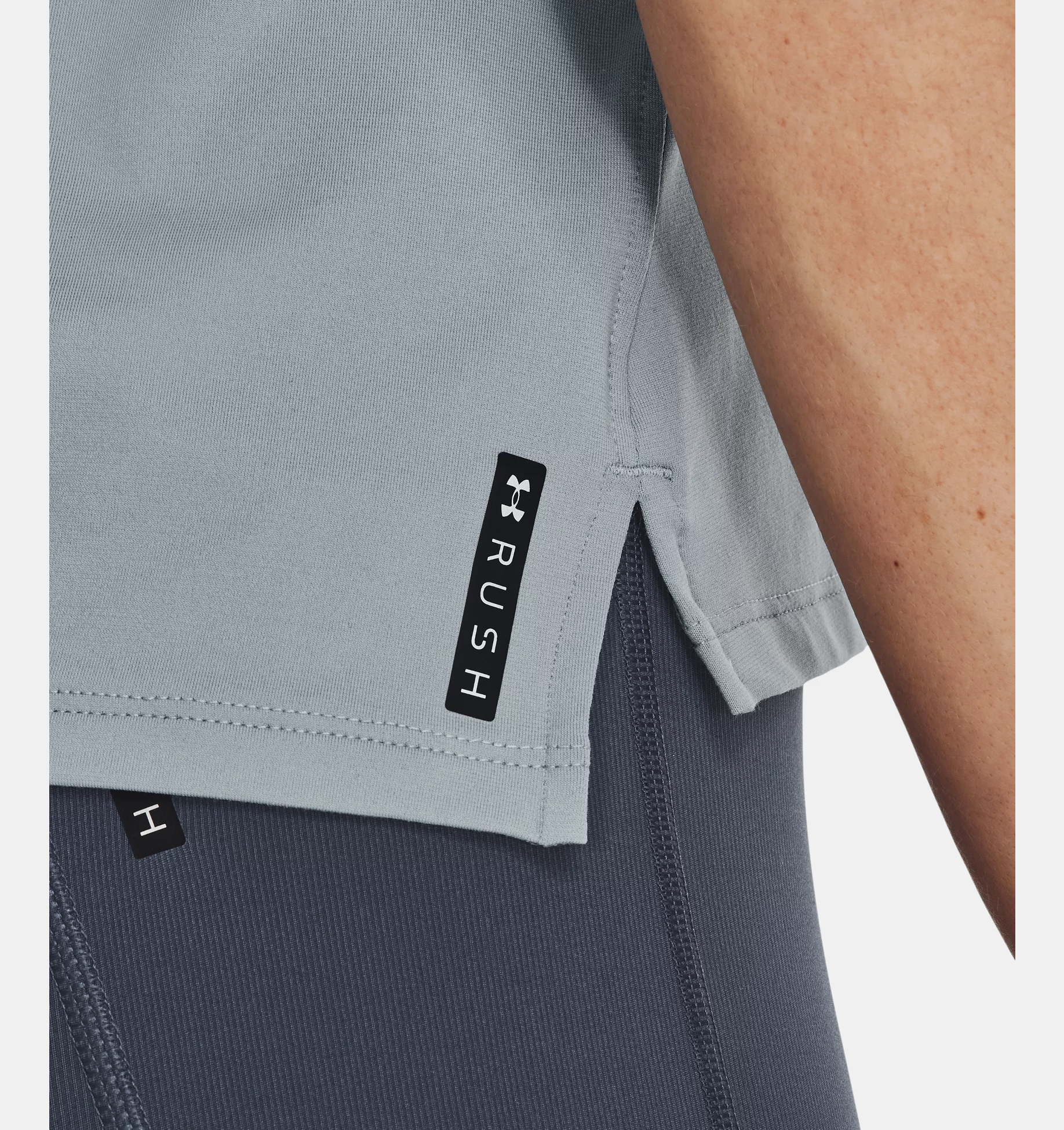 Under Armour Майка Rush Energy Tank, серо-голубой