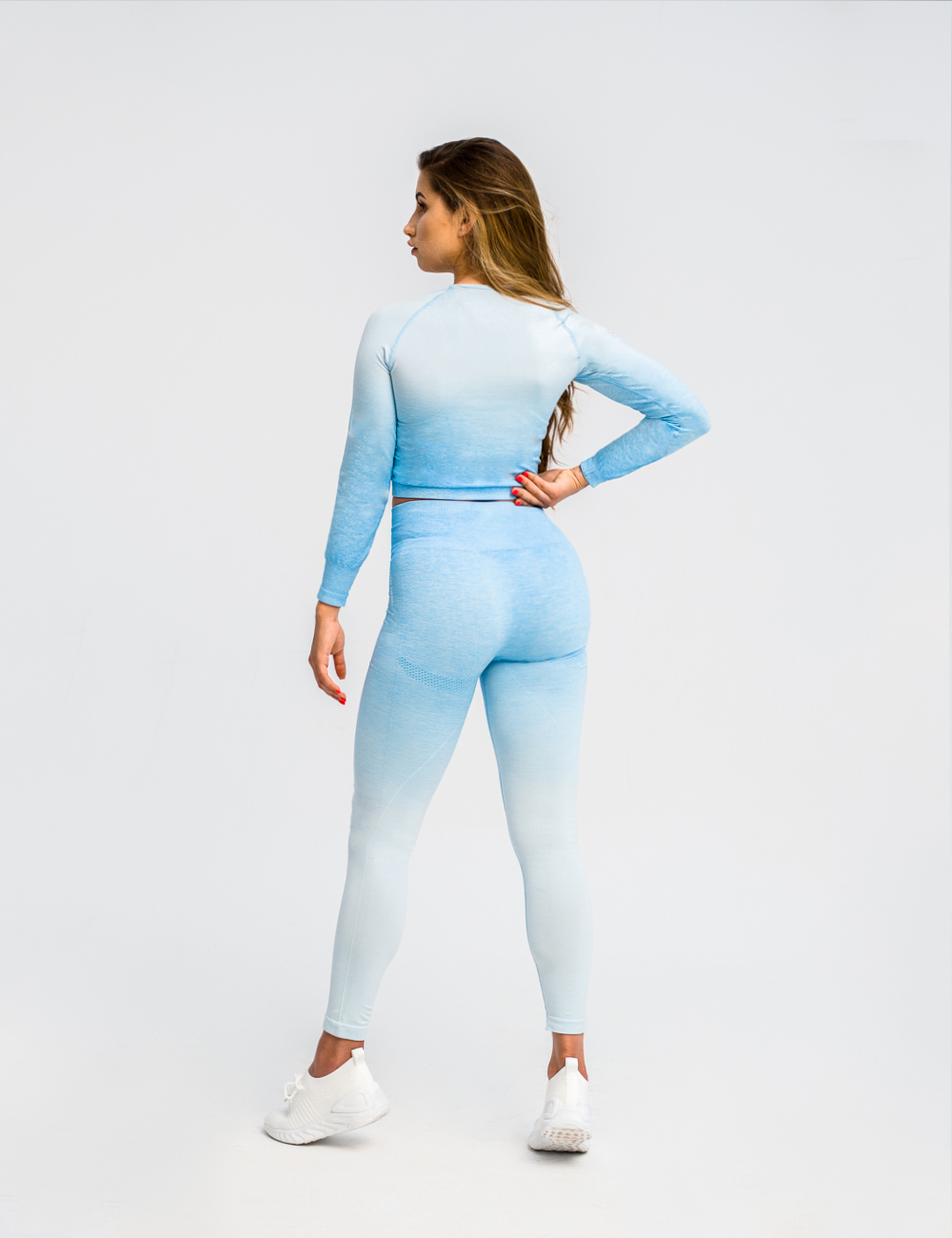 Gym Hero Лосины Seamless Blended, морской