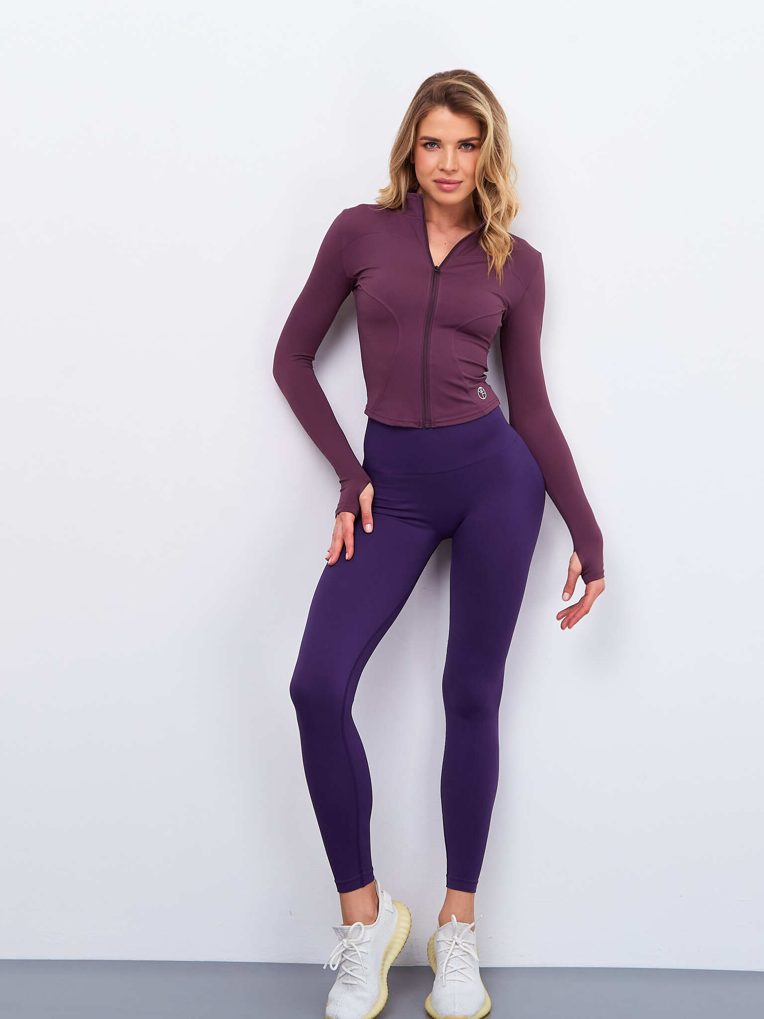 BeSelf Кофта Active, сливовая