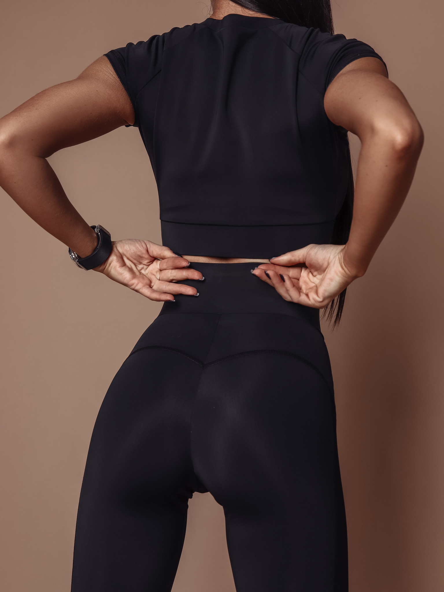 Mansen Рашгард с коротким рукавом Base, черный