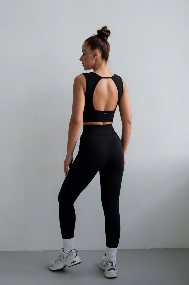 ForStrong Топ Pulse, черный