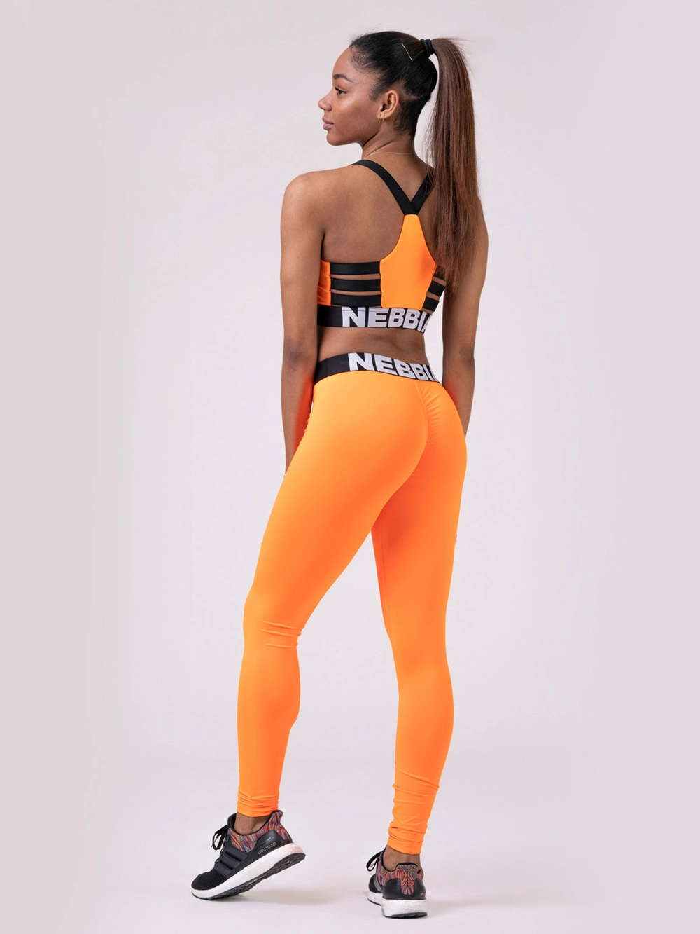 Nebbia Лосины 528 Squad Hero Scrunch Butt, оранжевый